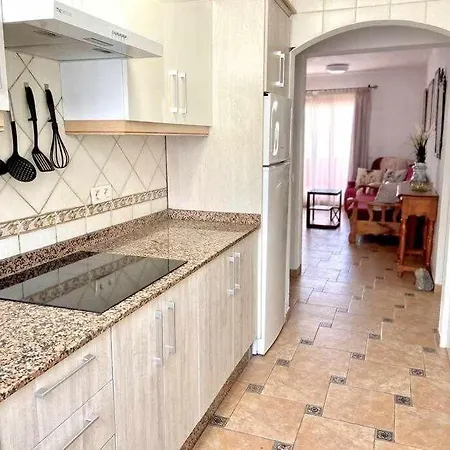 Vera Mar 8a - Primera Linea Con Piscina Y Parking * Arona (Tenerife)