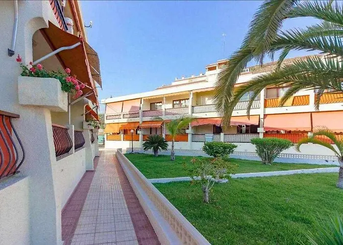 Lägenhet Vera Mar 8a - Primera Linea Con Piscina Y Parking