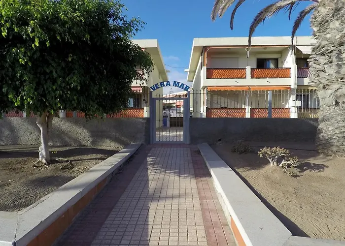 Vera Mar 8a - Primera Linea Con Piscina Y Parking Apartmán Arona (Tenerife)