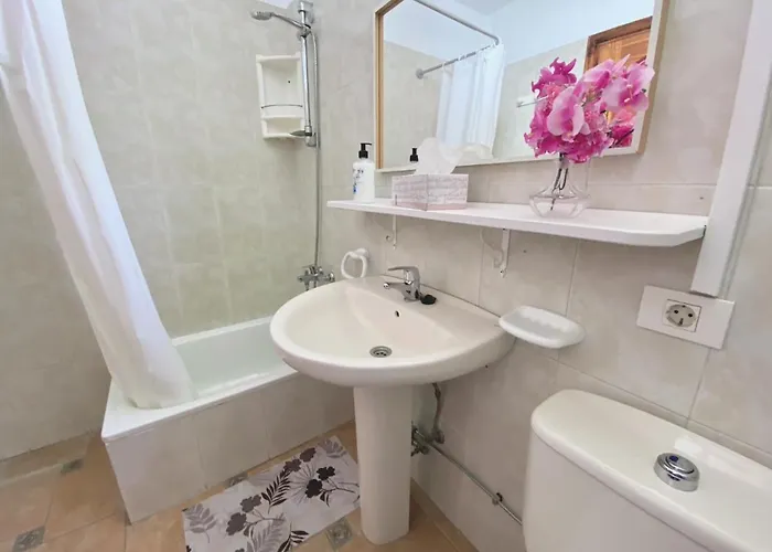 דירה Vera Mar 8a - Primera Linea Con Piscina Y Parking ארונה