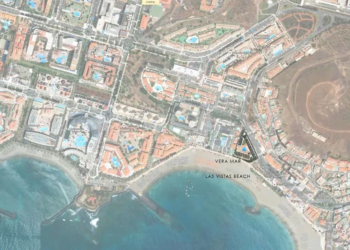 Vera Mar 8a - Primera Linea Con Piscina Y Parking * ארונה